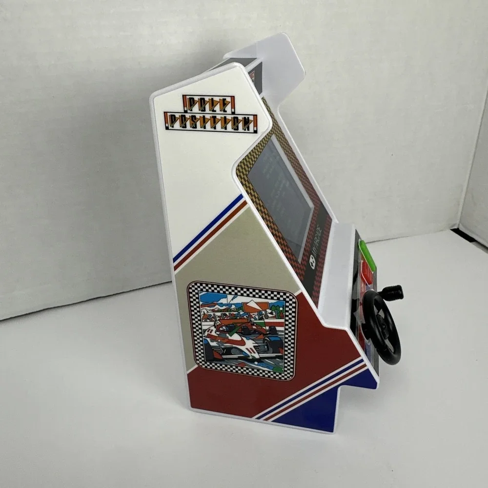 My Arcade Pole Position Racing Player Retro Mini Game Console 2 Games DGUNL-7022